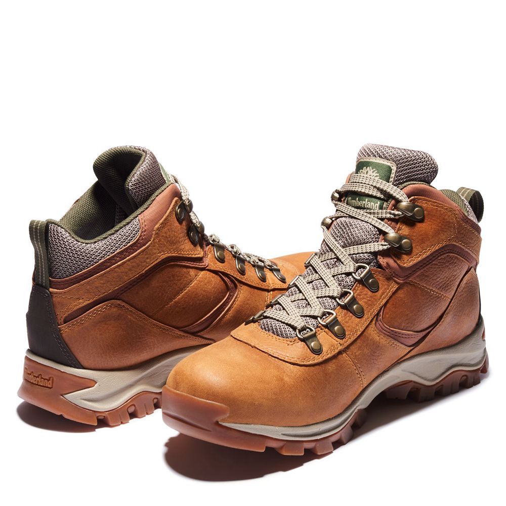 Bocanci De Drumeție Timberland Barbati Maro - Mt. Maddsen Mid Waterproof - Romania - NZLXQS051